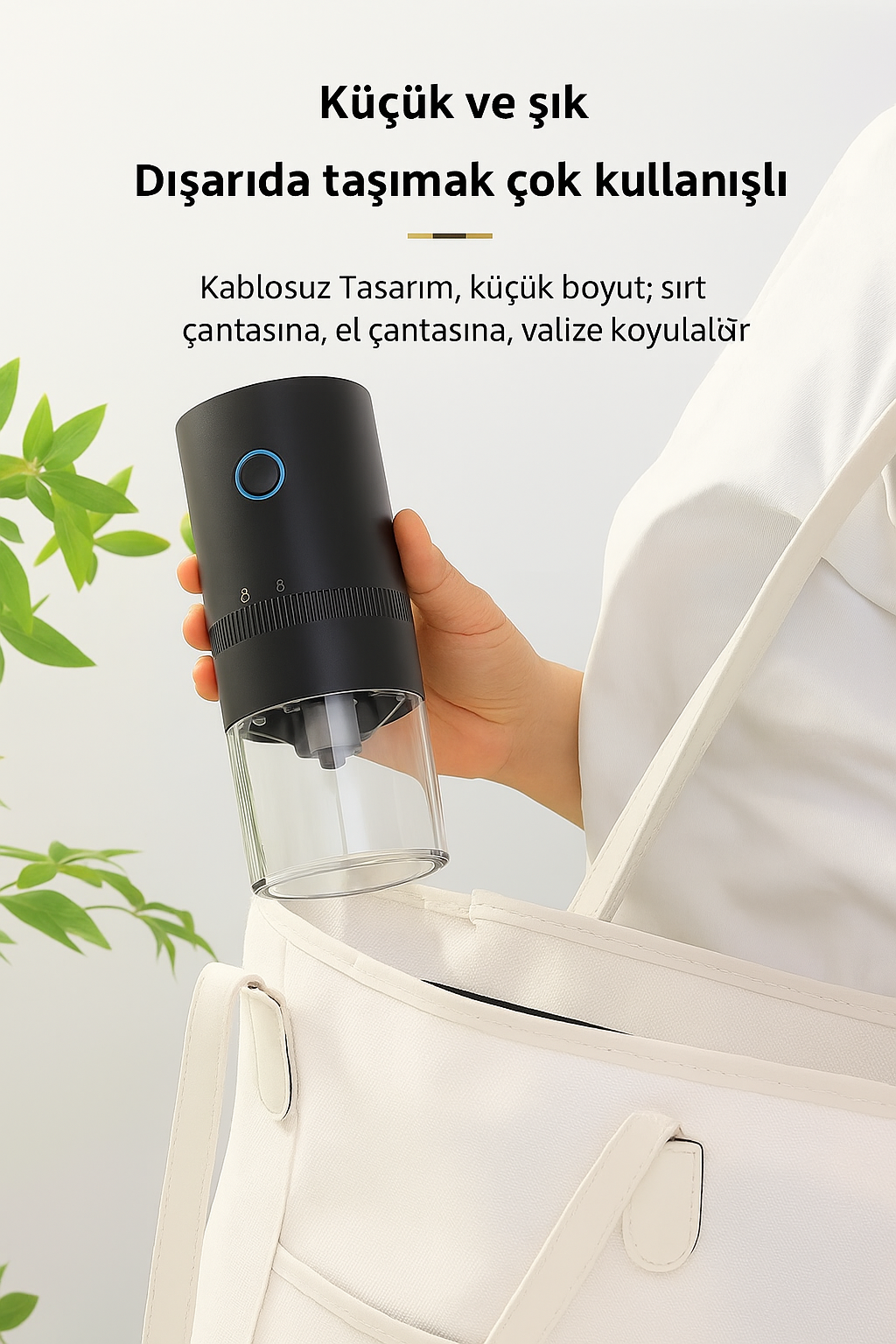 Şarjlı Kahve Öğütücü