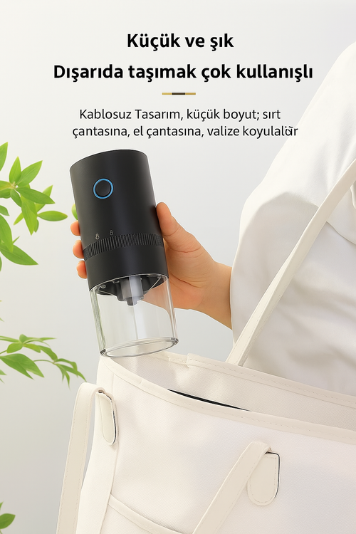 Şarjlı Kahve Öğütücü