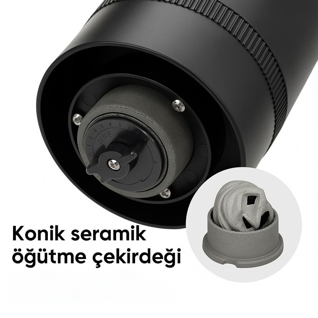 Şarjlı Kahve Öğütücü