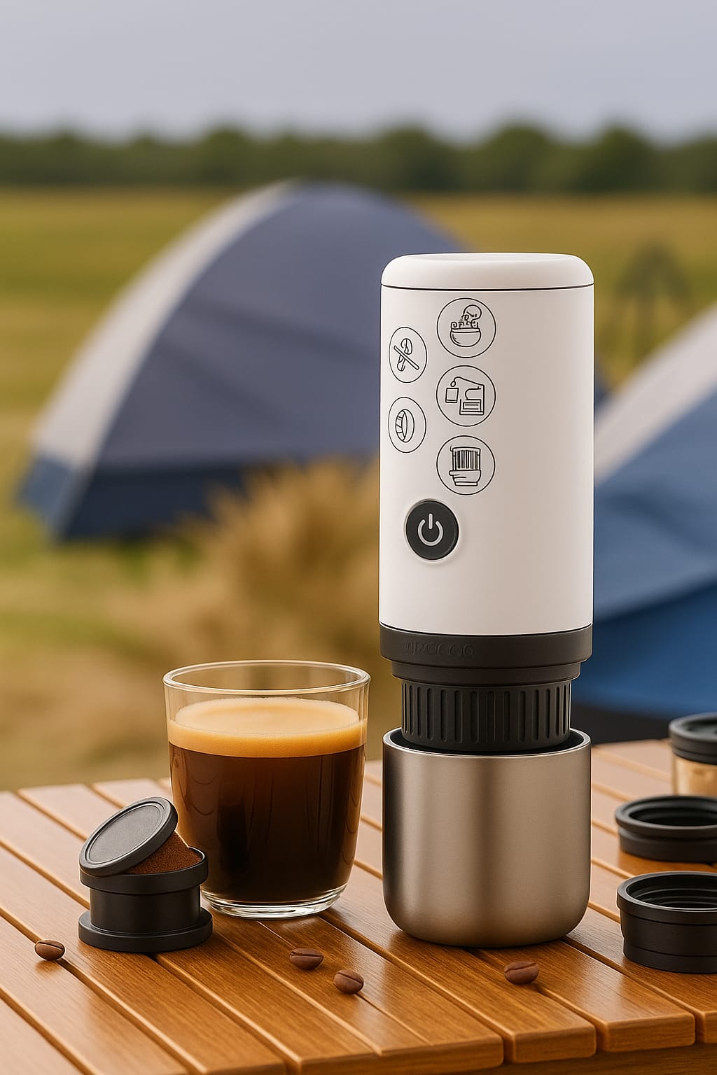 Seyahat Tipi Taşınabilir Espresso Makinesi