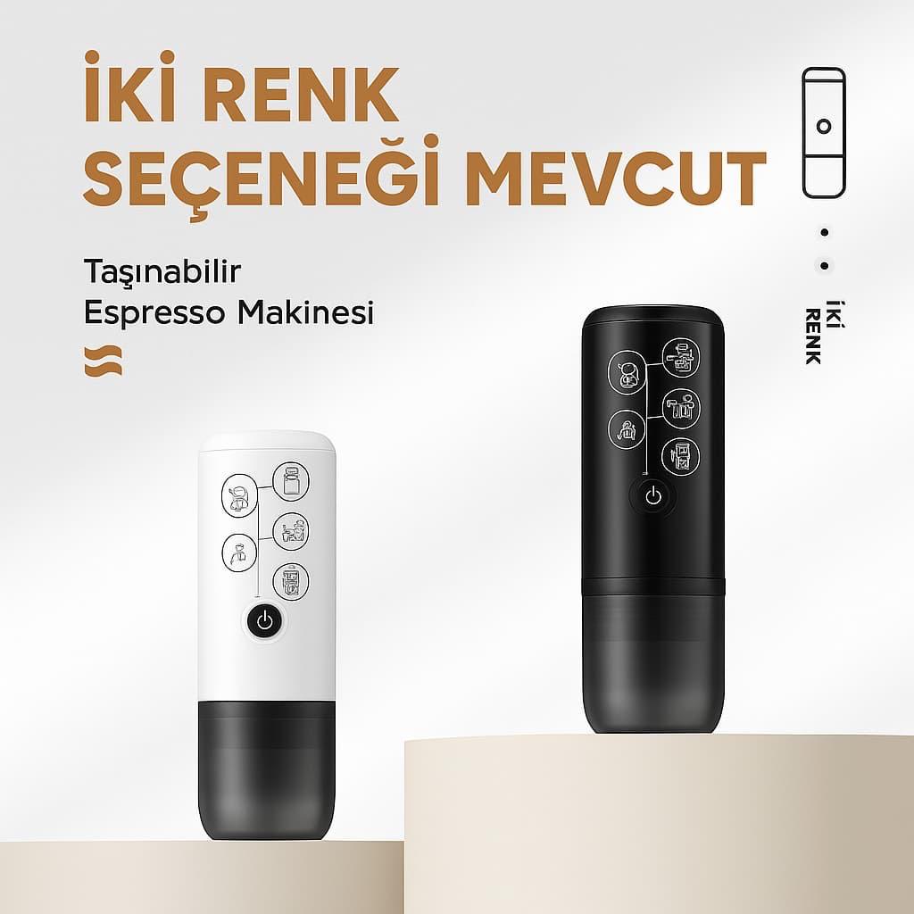 Seyahat Tipi Taşınabilir Espresso Makinesi